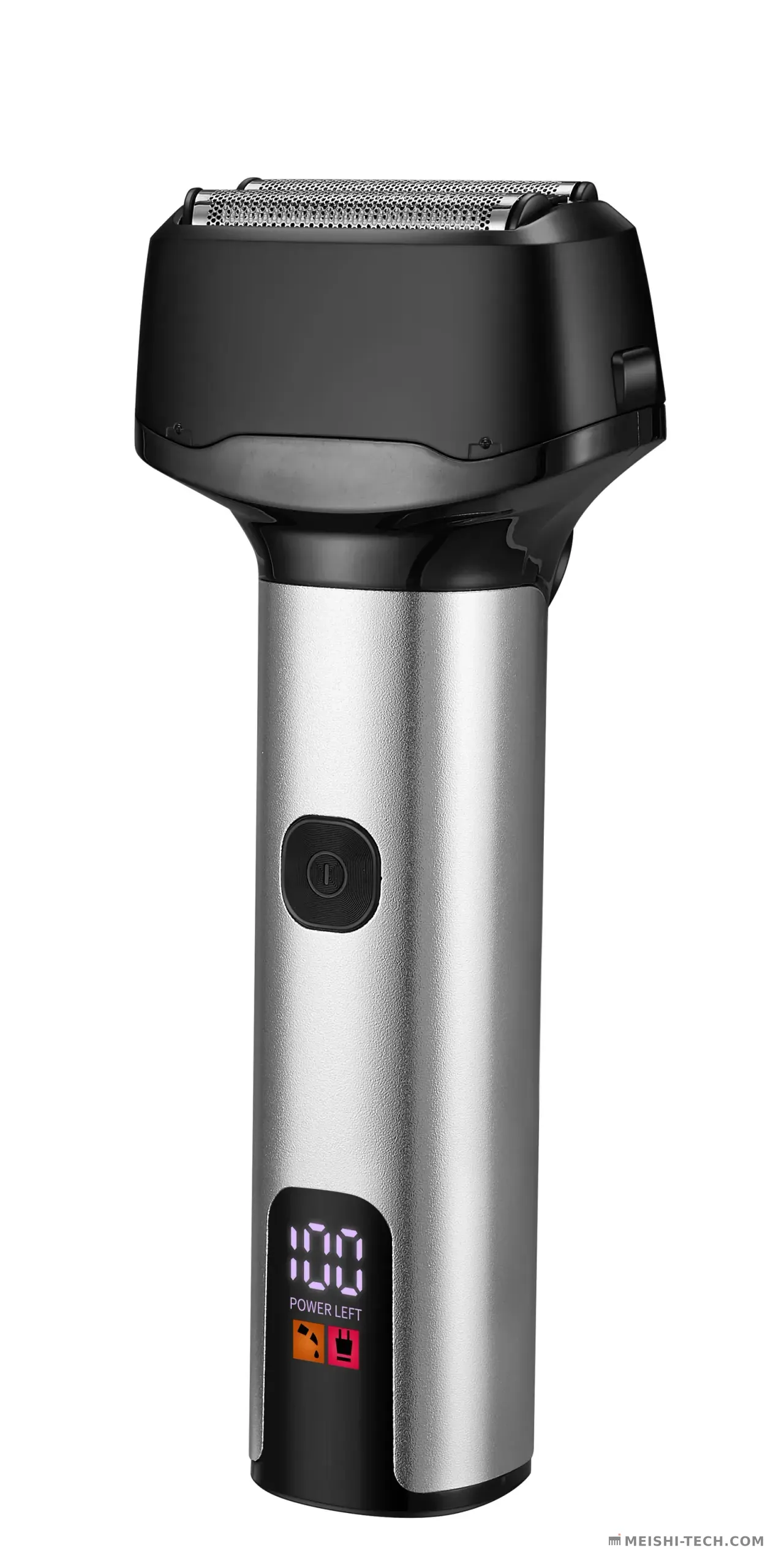 ماكينة الحلاقة المعدنية بشبكتين MS-2202 — فضي / أسود